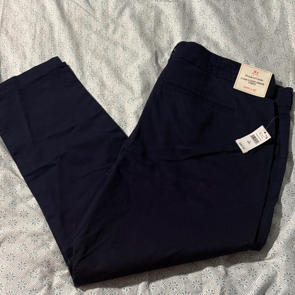 GAP Women's Navy Ankle Pants